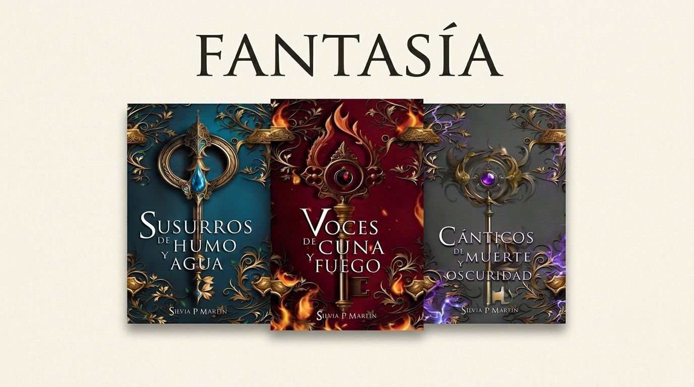Trilogía de Elania, fantasía oscura de Silvia P. Martín