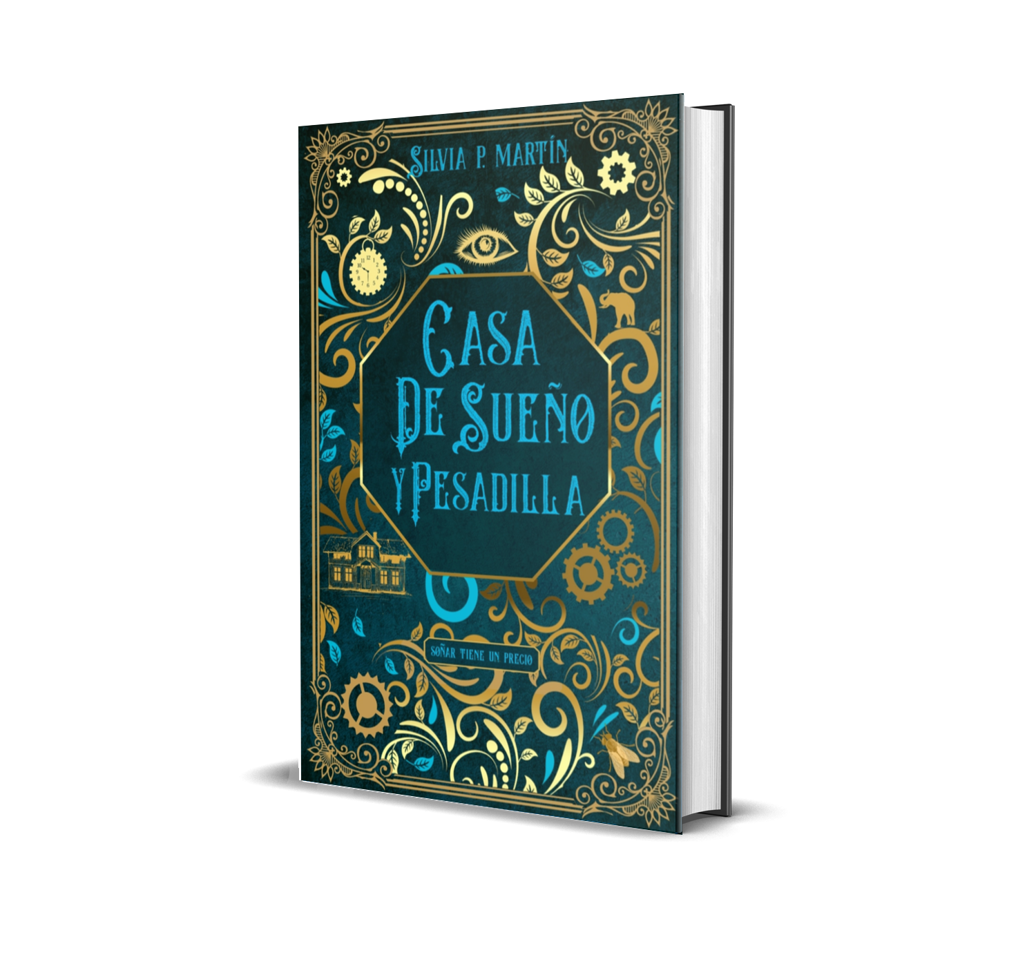 Portada de Casa de sueño y pesadilla, distopía de Silvia P. Martín